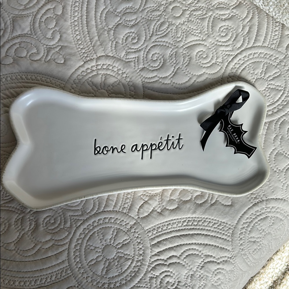 Bone Appétit Dog Bone Shaped Tray